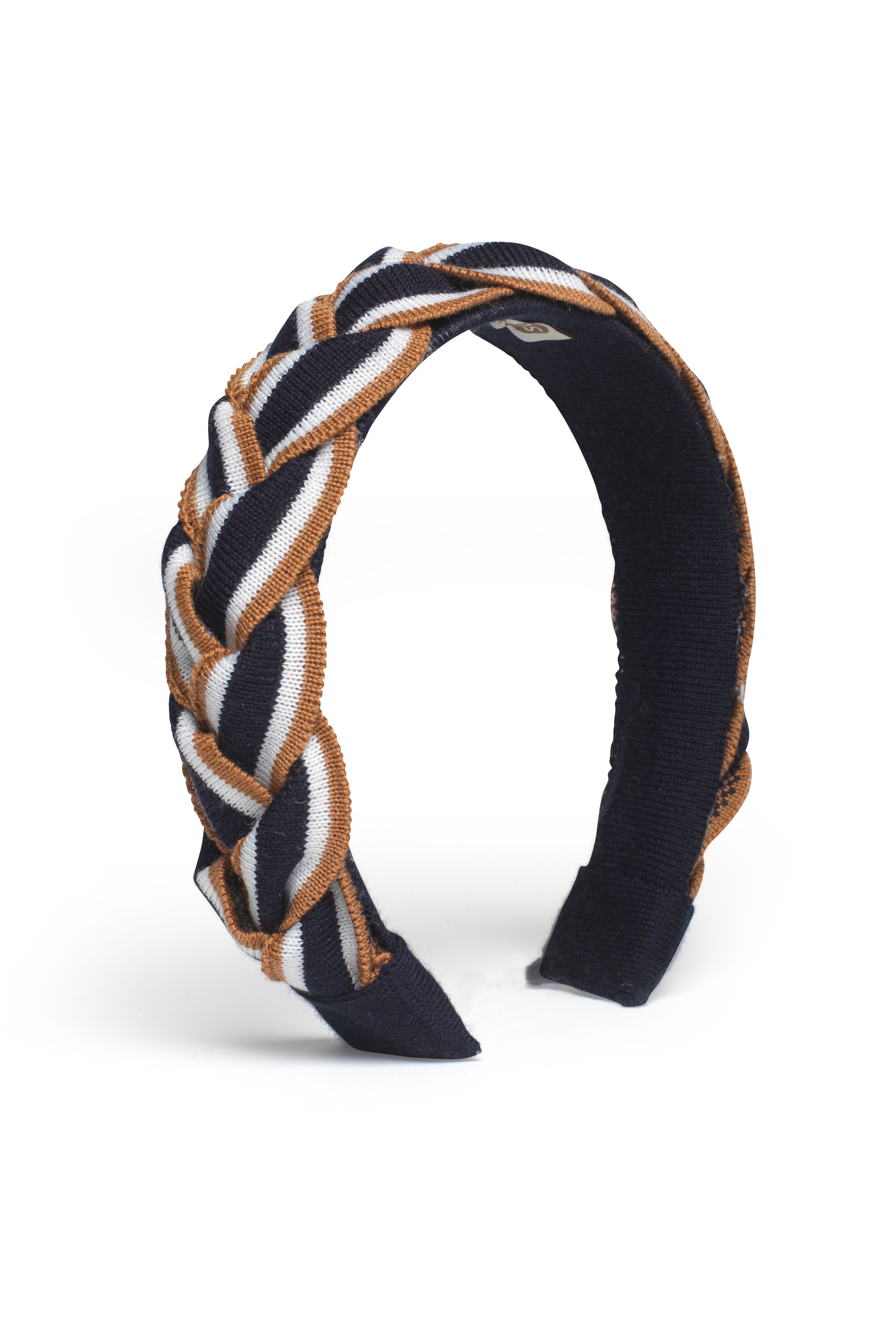 Waring Brooke Tri-Colour Plait Headband image 2